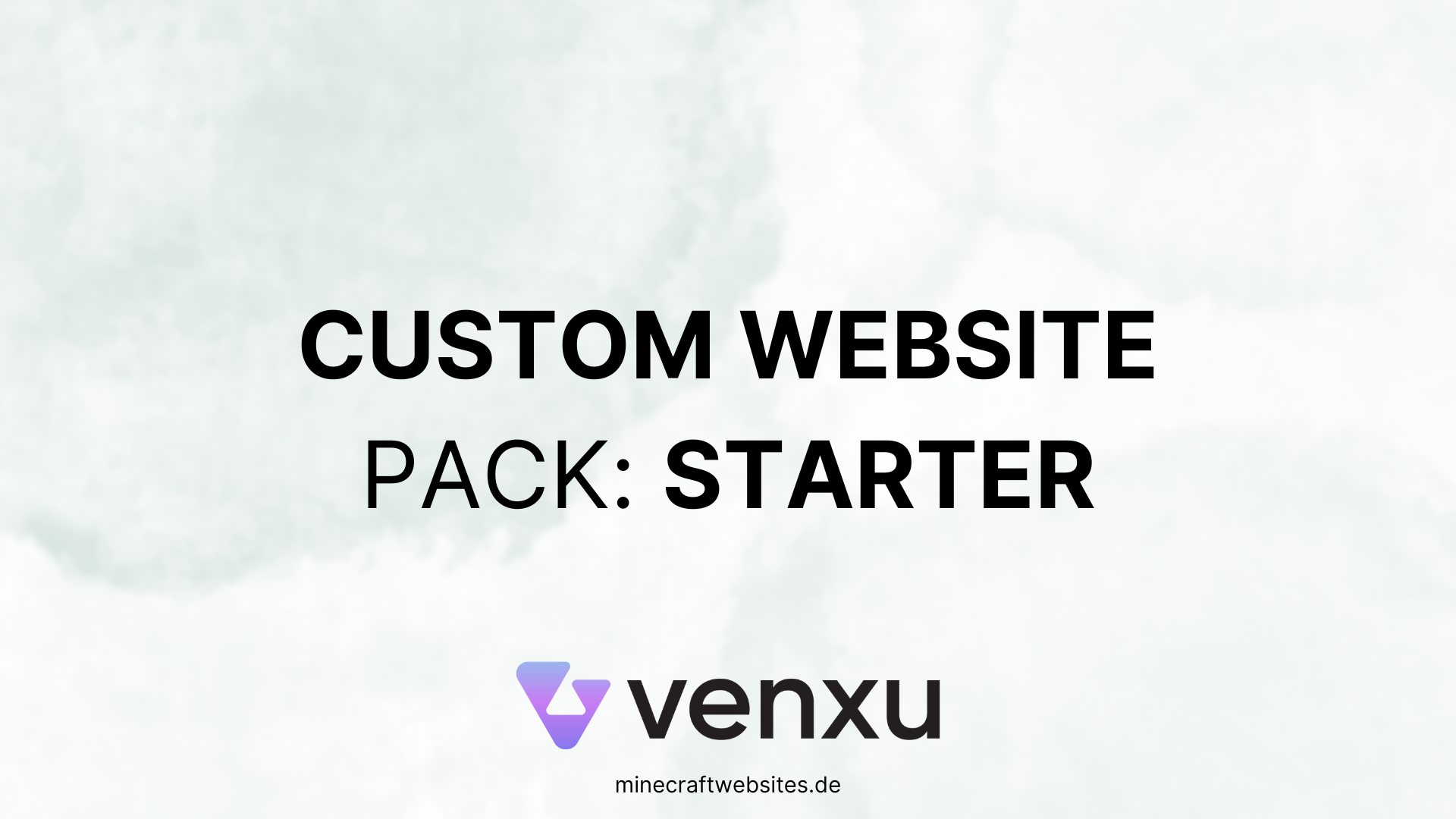 Webdesign Starter - MinecraftWebsites by Venxu™ Collective